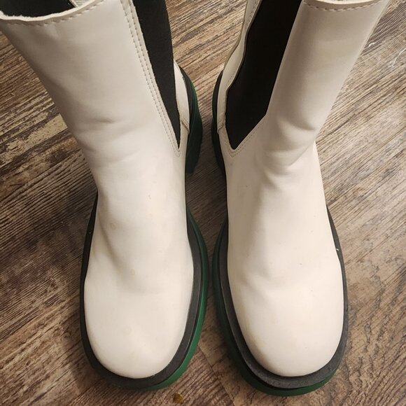 Chunky Heel Ankle Boots - Picture 3 of 5